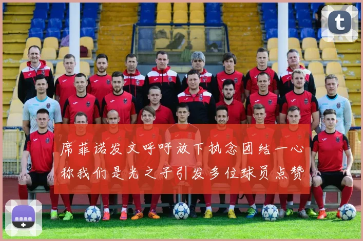 席菲诺发文呼吁放下执念团结一心称我们是光之子引发多位球员点赞